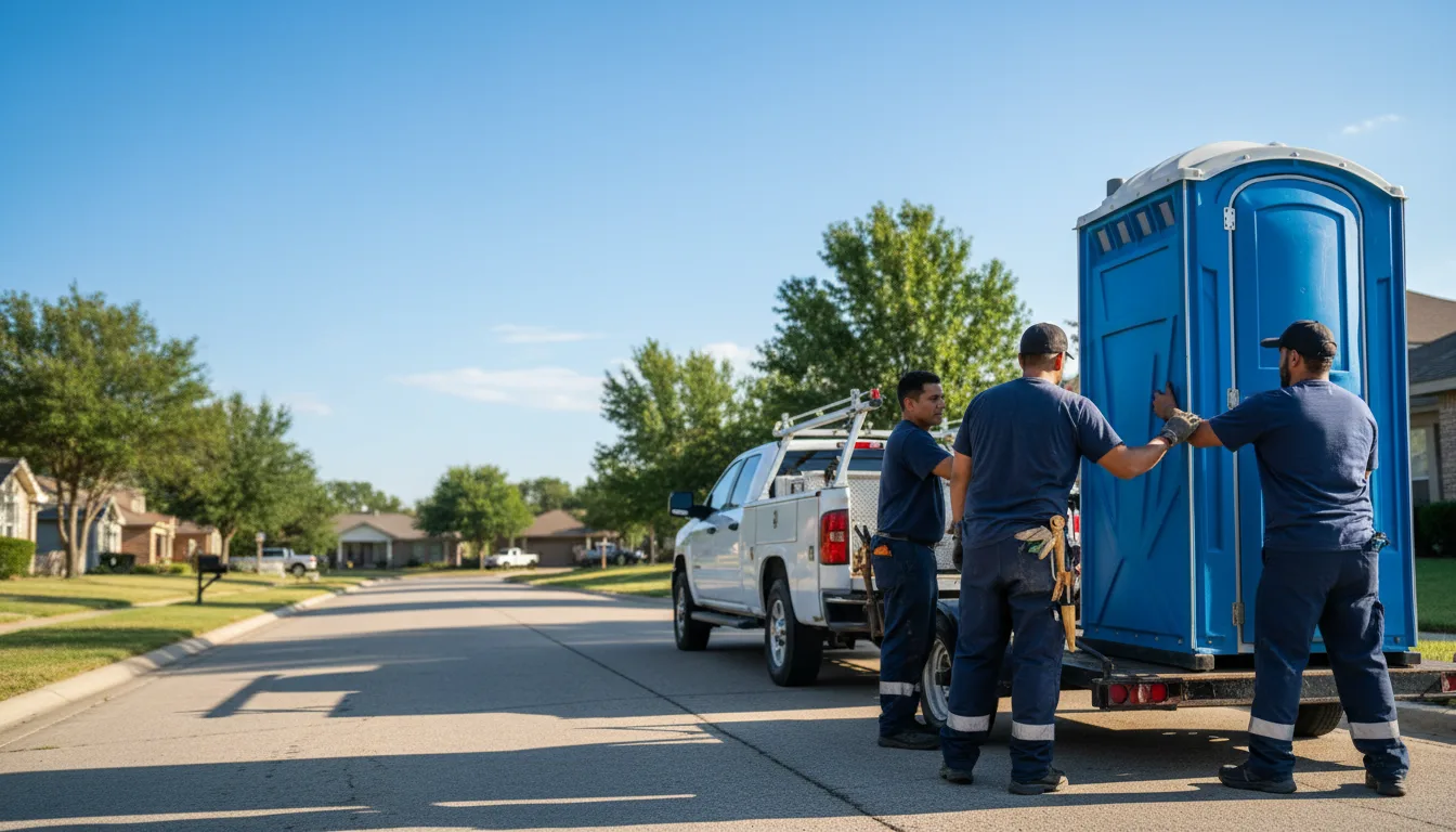 Portable Toilet Rental in Roland, OK near me